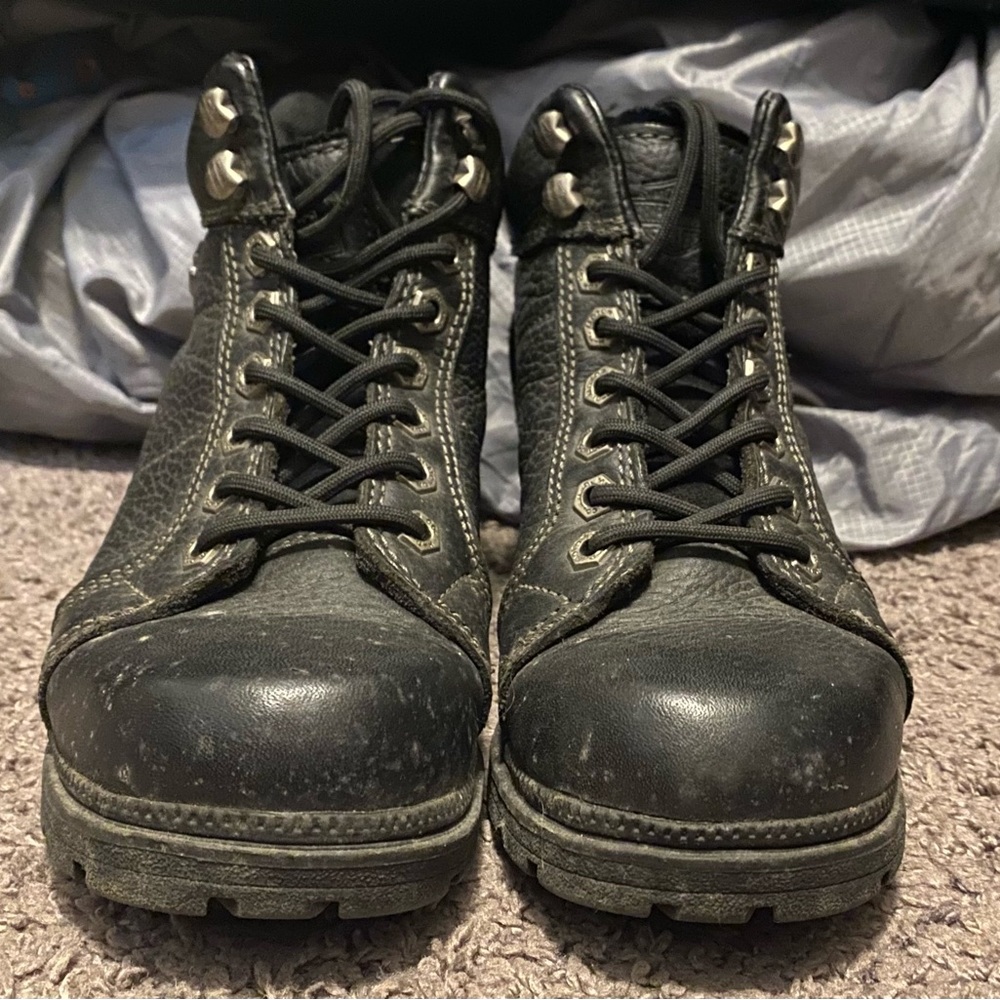 Harley-Davidson Black Leather Boots